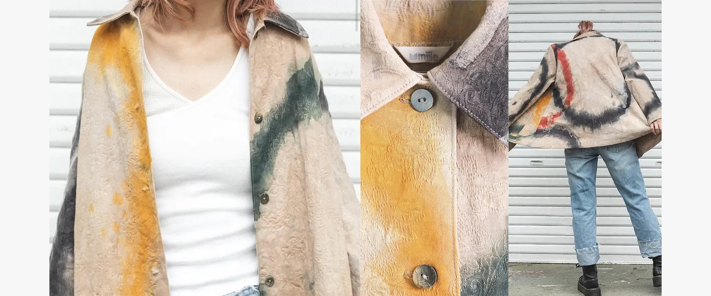 草木染めジャケット